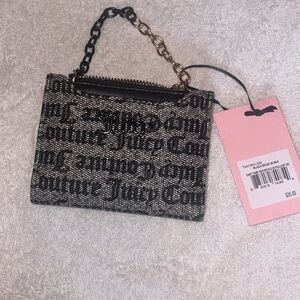 Juicy Couture Black and Gray Women's Bag